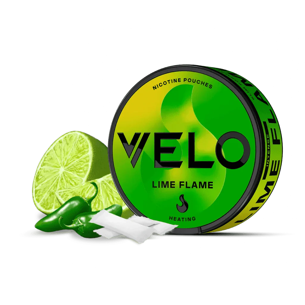 Lime Flame flavoured VELO Nicotine Pouches