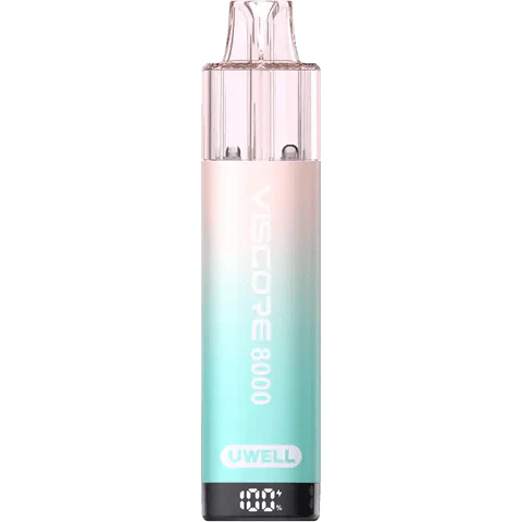 Cherry Cola flavoured VisCore 8000 Uwell in Skin Green Colour