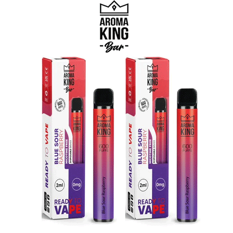 Aroma King Blue Sour Raspberry 10 x Disposable Vape Multipack