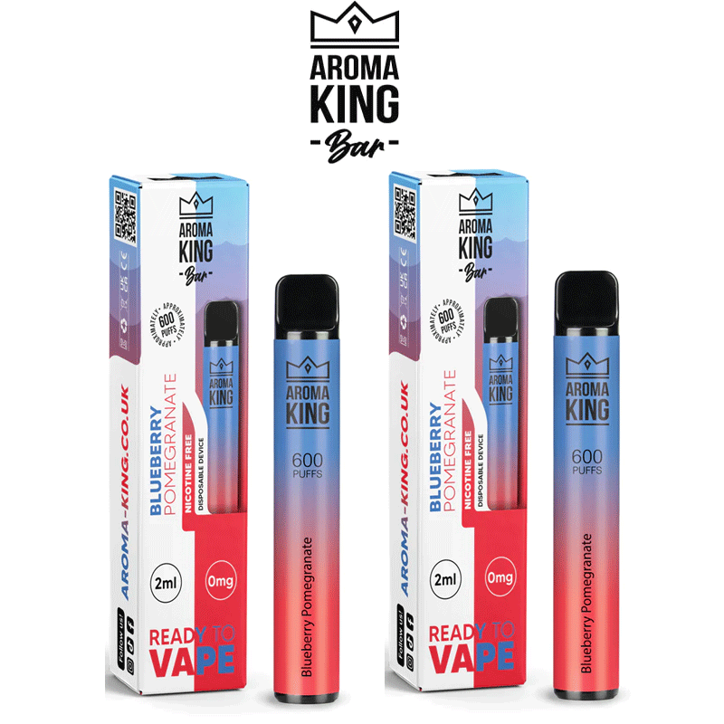 Aroma King Blueberry Pomegranate 10 x Disposable Vape Multipack
