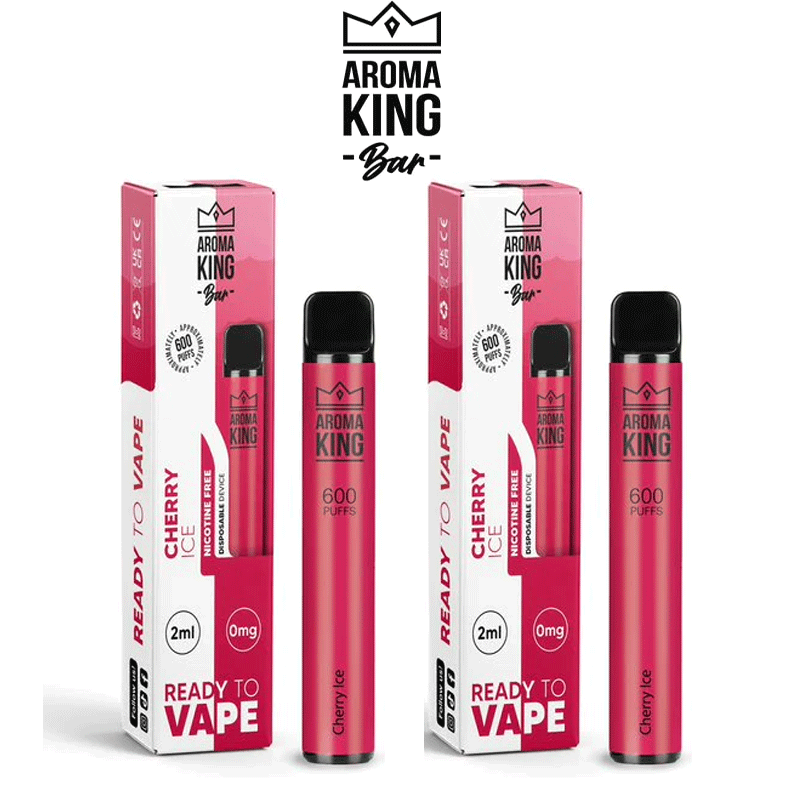 Aroma King Cherry Ice 10 x Disposable Vape Multipack