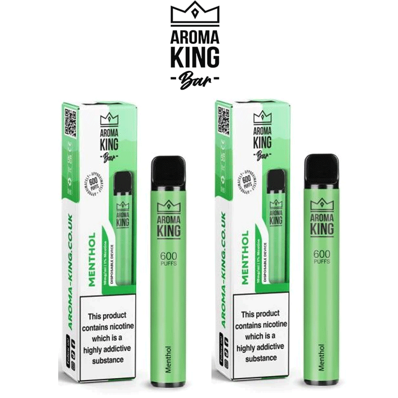 Aroma King Menthol 10 x Disposable Vape Multipack