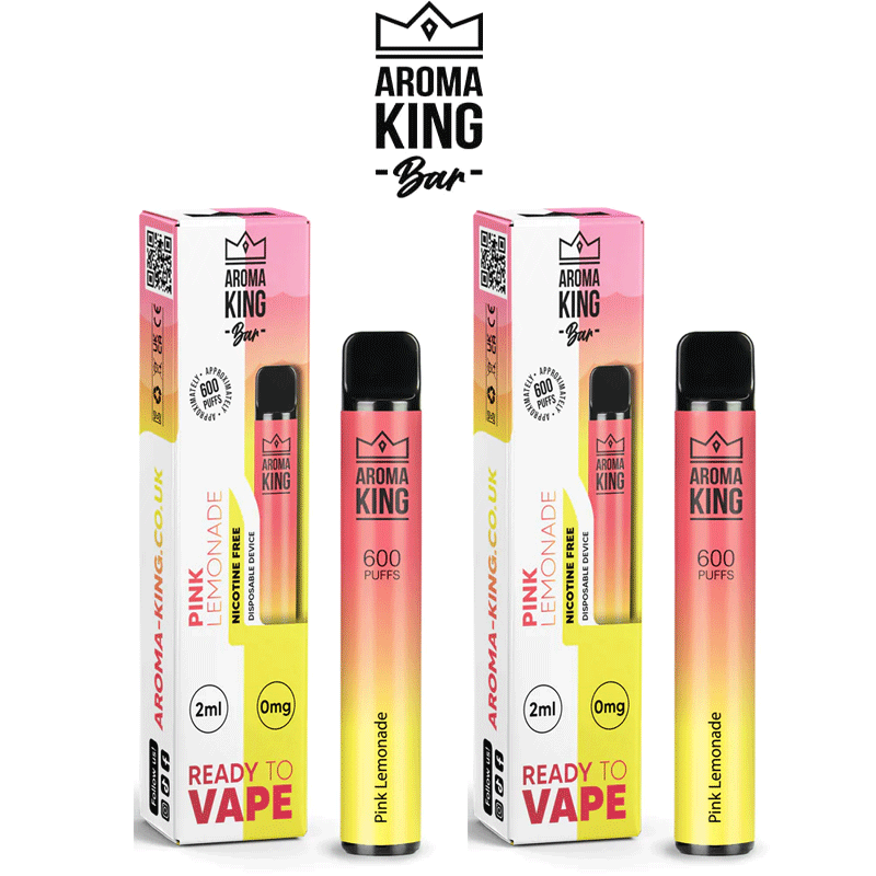 Aroma King Pink Lemonade 10 x Disposable Vape Multipack