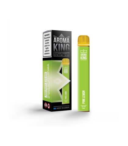 Pink Lemon Aroma King QBar 700 Disposable Vape Kit