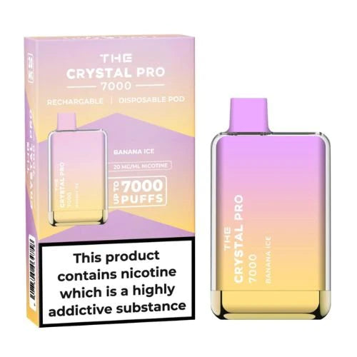 The Crystal Pro 7000 Disposable Vape Pod 10x Multipack – 20MG