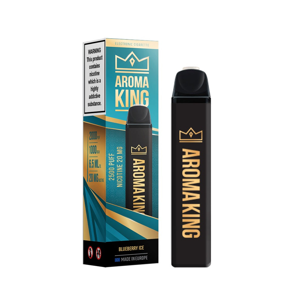 Aroma King Gold Edition Blueberry Ice Disposable Pod Device Kit 2500 Puffs