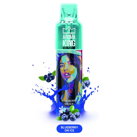 Blueberry On Ice Aroma King 10k Disposable Device