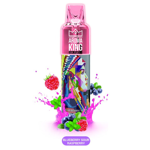 Blueberry Sour Raspberry Aroma King 10k Disposable Device