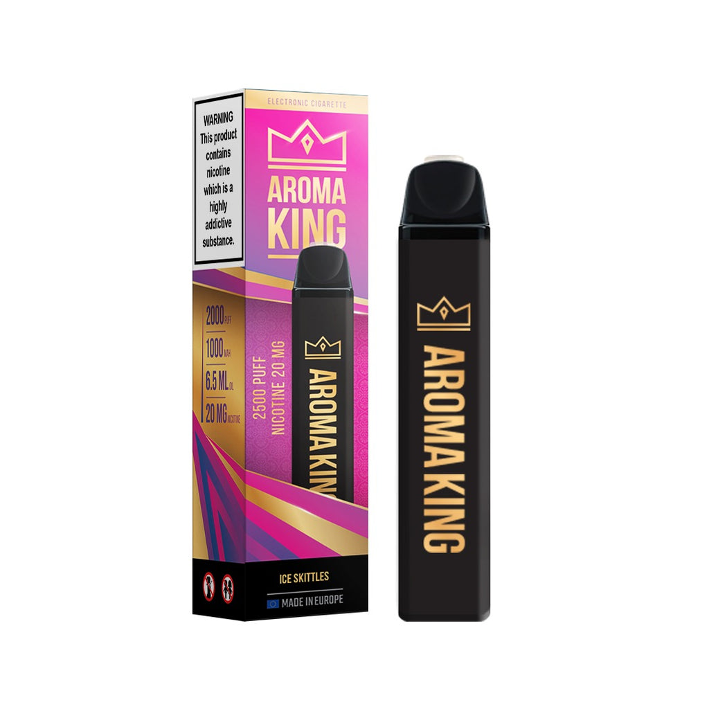 Aroma King Gold Edition Ice Disposable Pod Device Kit 2500 Puffs