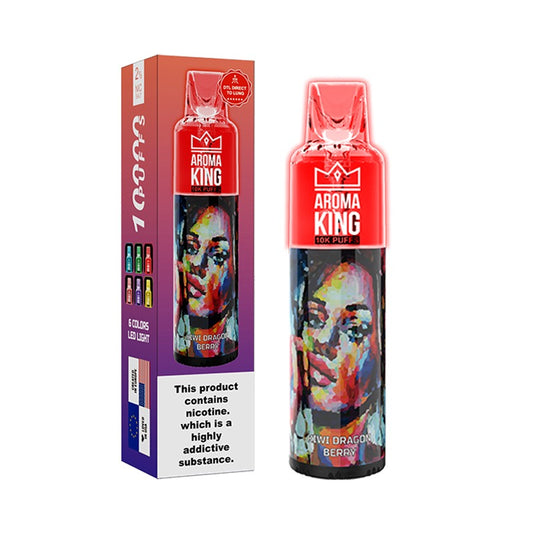 Kiwi Dragon Berry Aroma King 10k Disposable Device