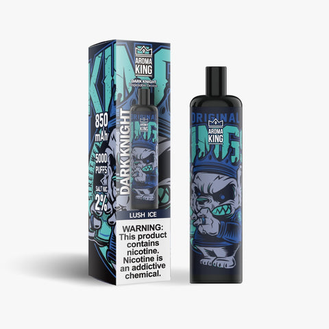 Lush Ice Dark Knight Aroma King Disposable Pod Device Kit 5000 Puffs