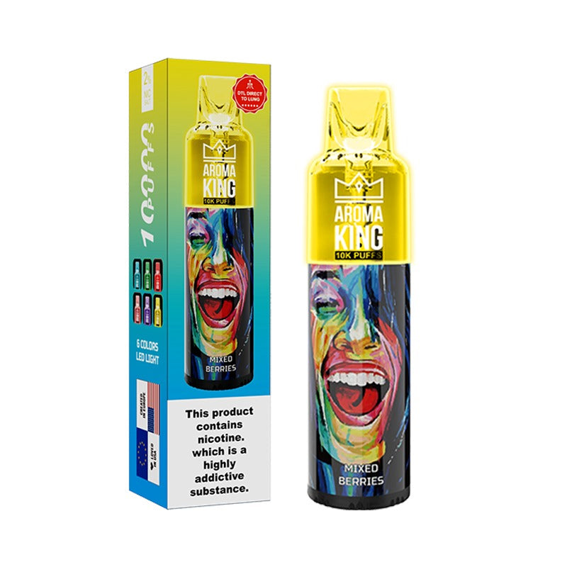 Mixed Berries Aroma King 10k Disposable Device