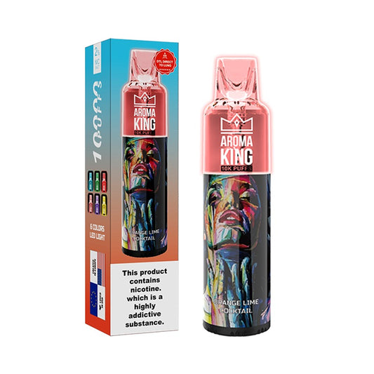 Orange Lime Cocktail Aroma King 10k Disposable Device