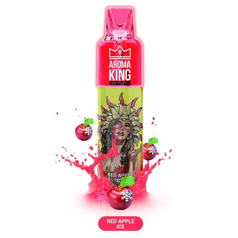 Red Apple Ice Aroma King 10k Disposable Device