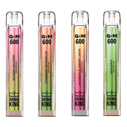 Aroma King Gem 600 Disposable Vape Box of 10 - #Simbavapeswholesale#