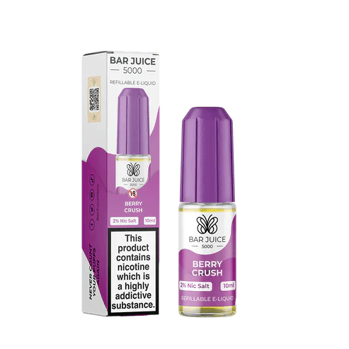 Bar Juice 5000 10ml Nic Salt E-Liquid - Eliquid Base-Berry Crush