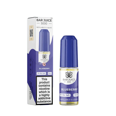 Bar Juice 5000 10ml Nic Salt E-Liquid - Eliquid Base-Blueberry