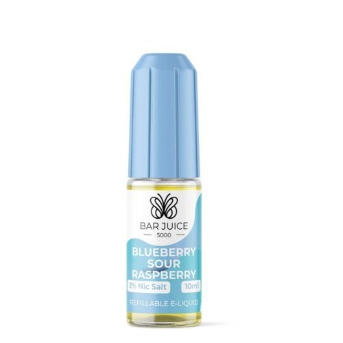 Bar Juice 5000 10ml Nic Salt E-Liquid - Eliquid Base-Blueberry Sour Raspberry