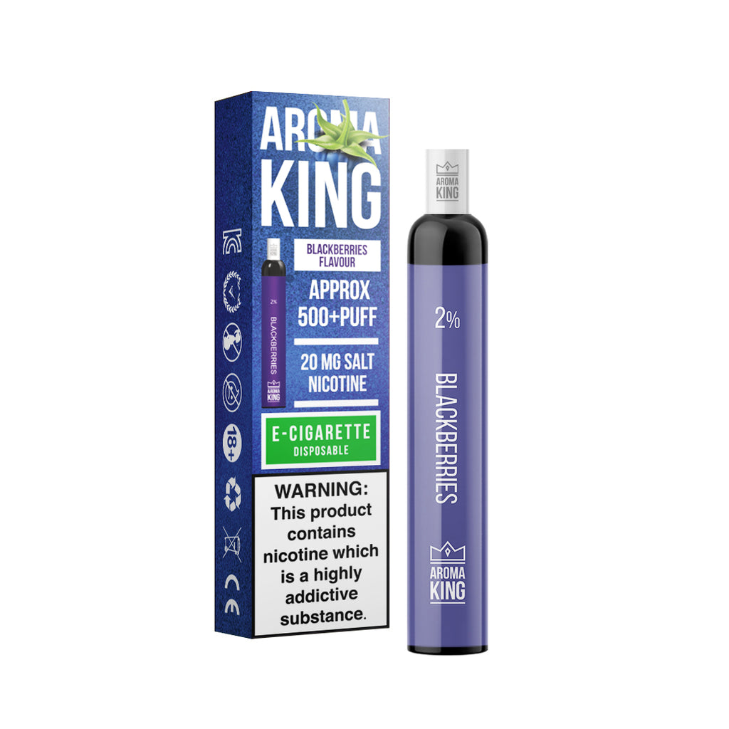 Aroma King Regular - Blackberries Flavour 500+ puffs
