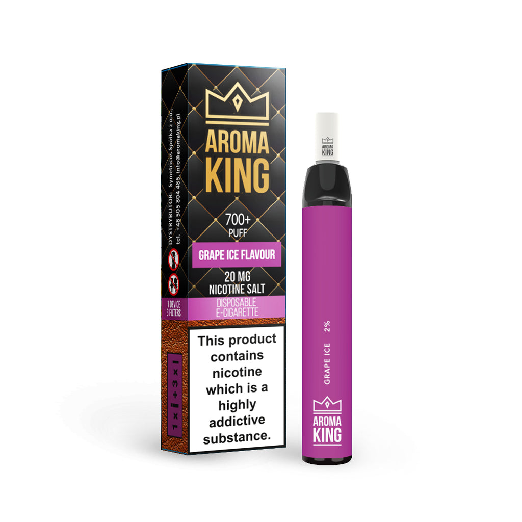 Aroma King Hybrid - Grape Ice 700+ puffs