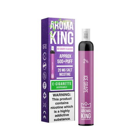 Aroma King Regular - Grape Ice Flavour 500+ puffs