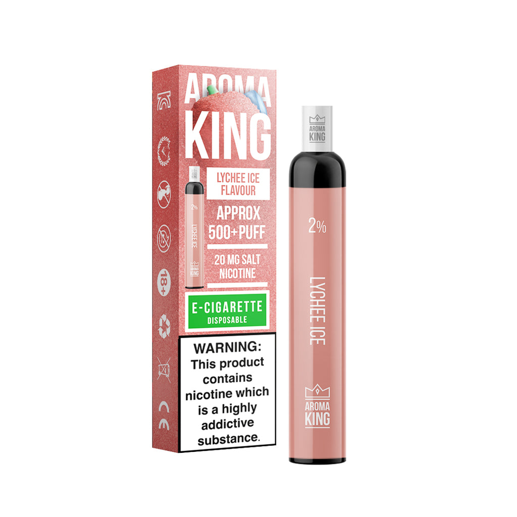 Aroma King Regular -  Lychee Ice Flavour 500+ puffs