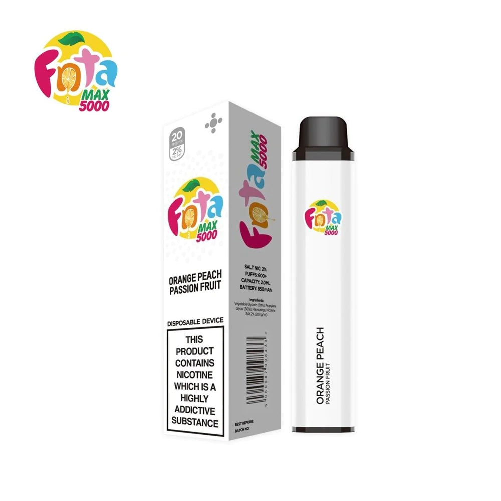 FNTA Max 5000 Disposable Pod 10x Multipack – 20MG