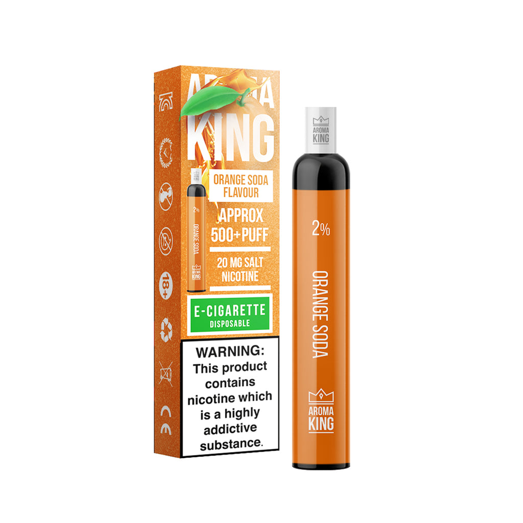 Aroma King Regular - Orange Soda Flavour 500+ puffs