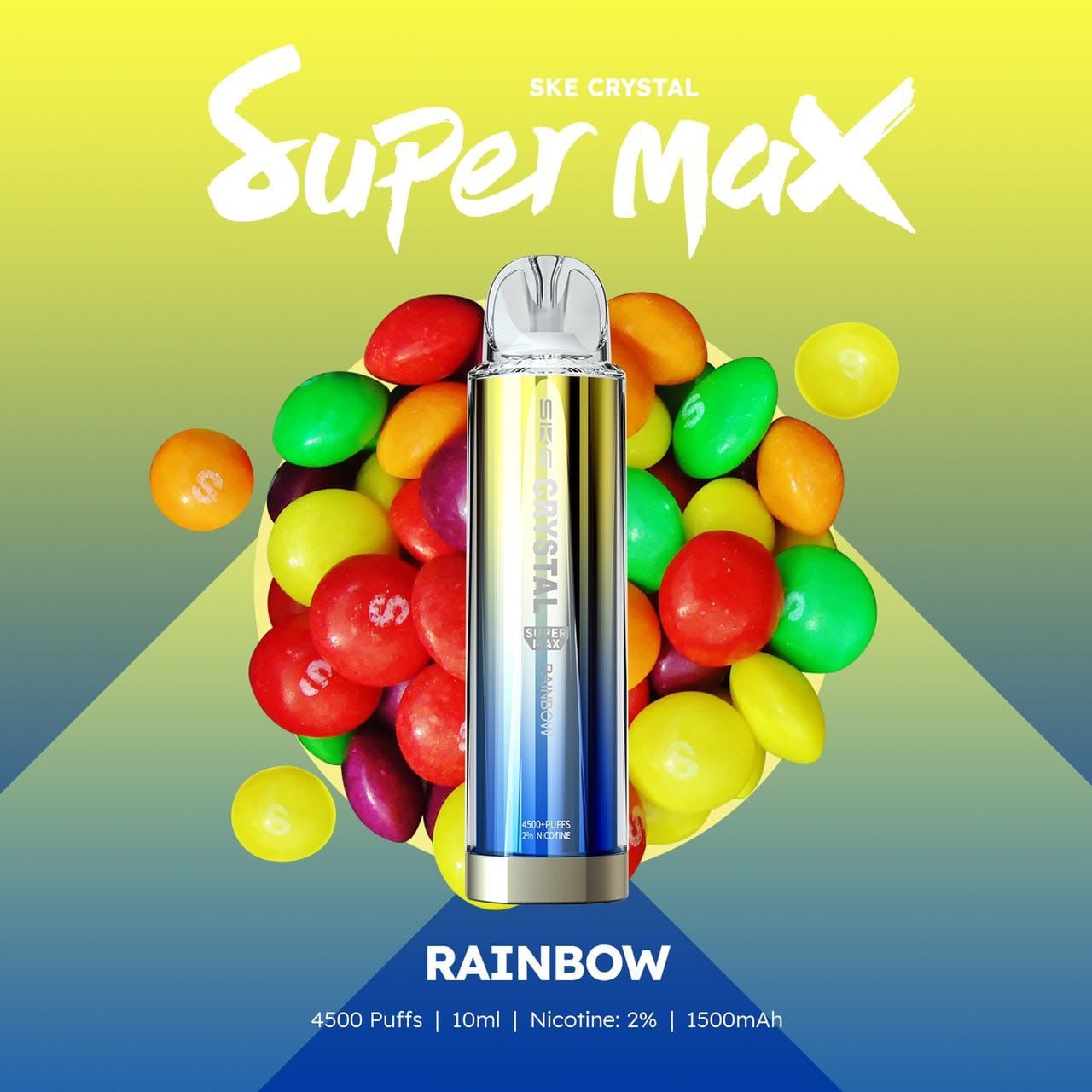 Ske Crystal Original Super Max 4500 Disposable Vape Box Of 10 - #Simbavapeswholesale#