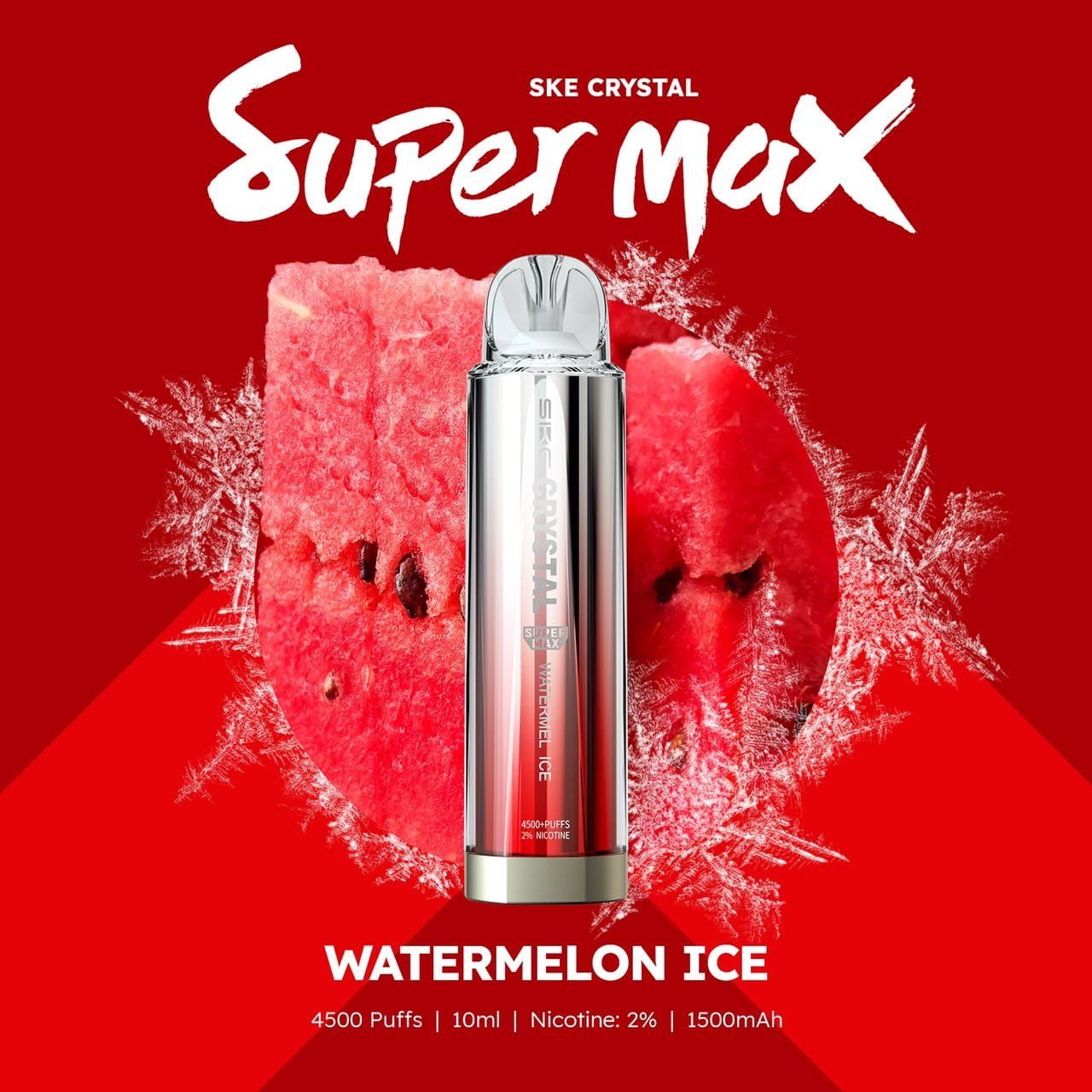Ske Crystal Original Super Max 4500 Disposable Vape Box Of 10 - #Simbavapeswholesale#