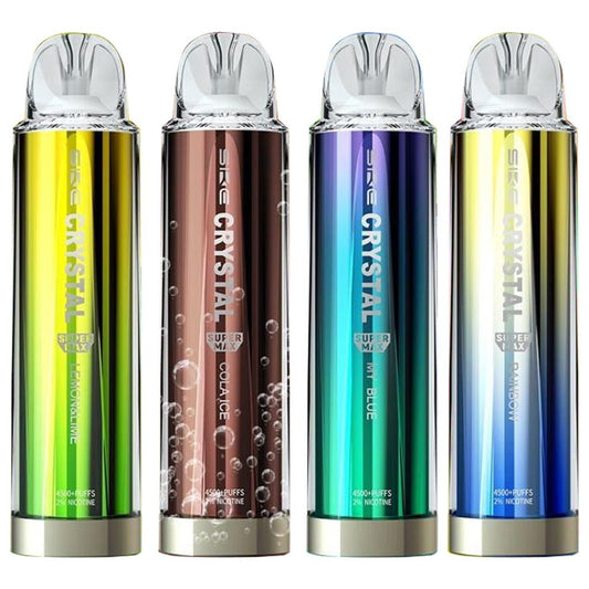 Ske Crystal Original Super Max 4500 Disposable Vape Box Of 10 - #Simbavapeswholesale#