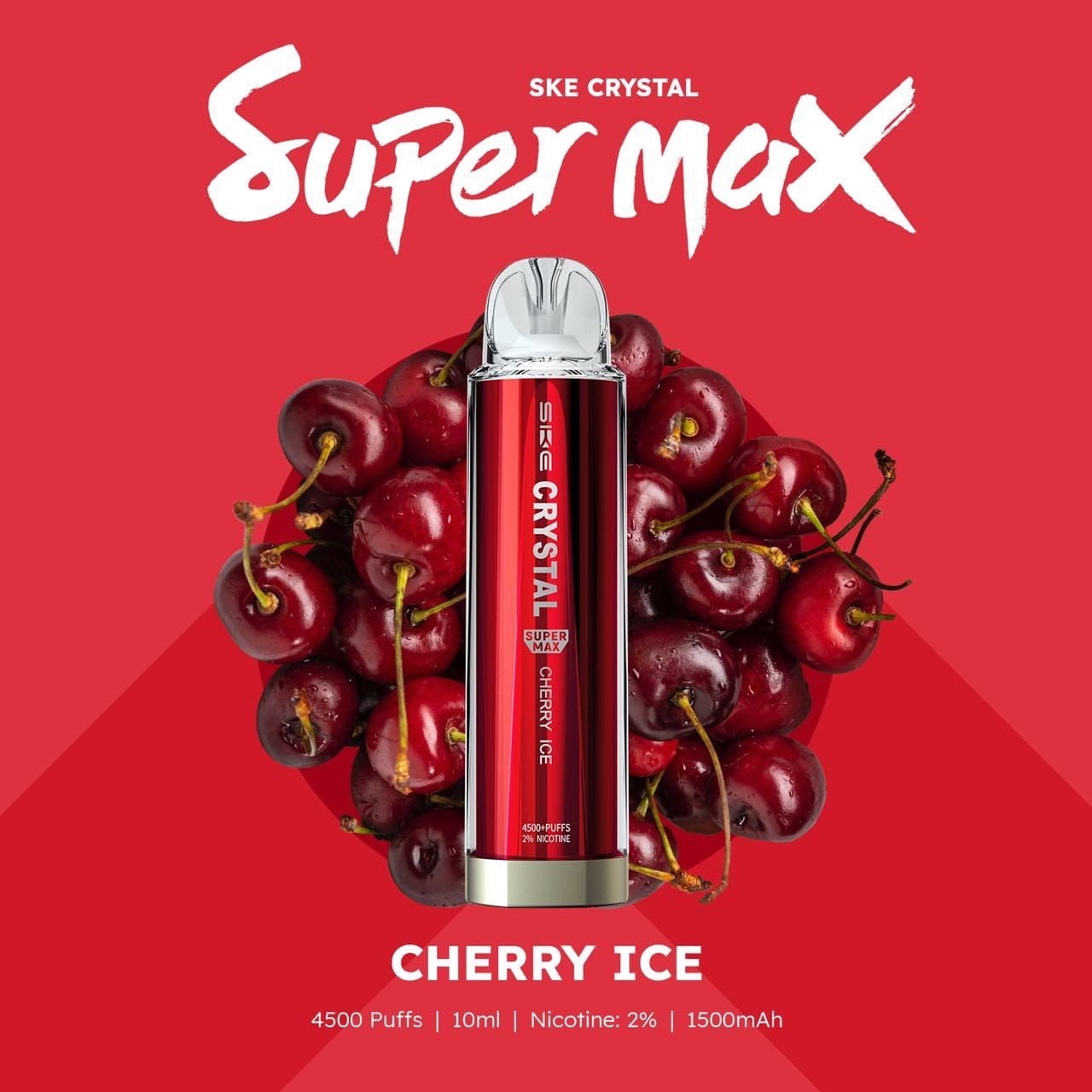 Ske Crystal Original Super Max 4500 Disposable Vape Box Of 10 - #Simbavapeswholesale#