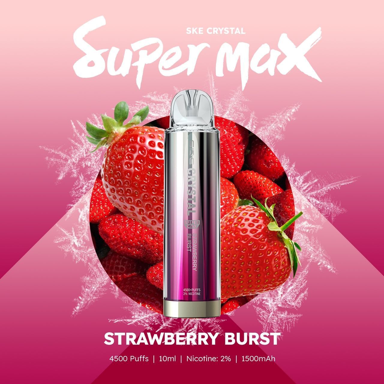 Ske Crystal Original Super Max 4500 Disposable Vape Box Of 10 - #Simbavapeswholesale#