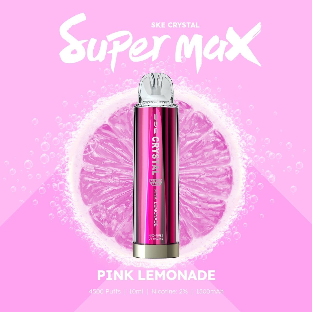 Ske Crystal Original Super Max 4500 Disposable Vape Box Of 10 - #Simbavapeswholesale#