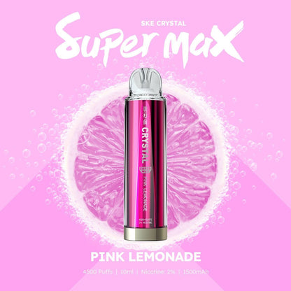 Ske Crystal Original Super Max 4500 Disposable Vape Box Of 10 - #Simbavapeswholesale#
