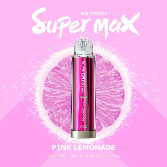 Ske Crystal Original Super Max 4500 Disposable Vape Box Of 10 - #Simbavapeswholesale#