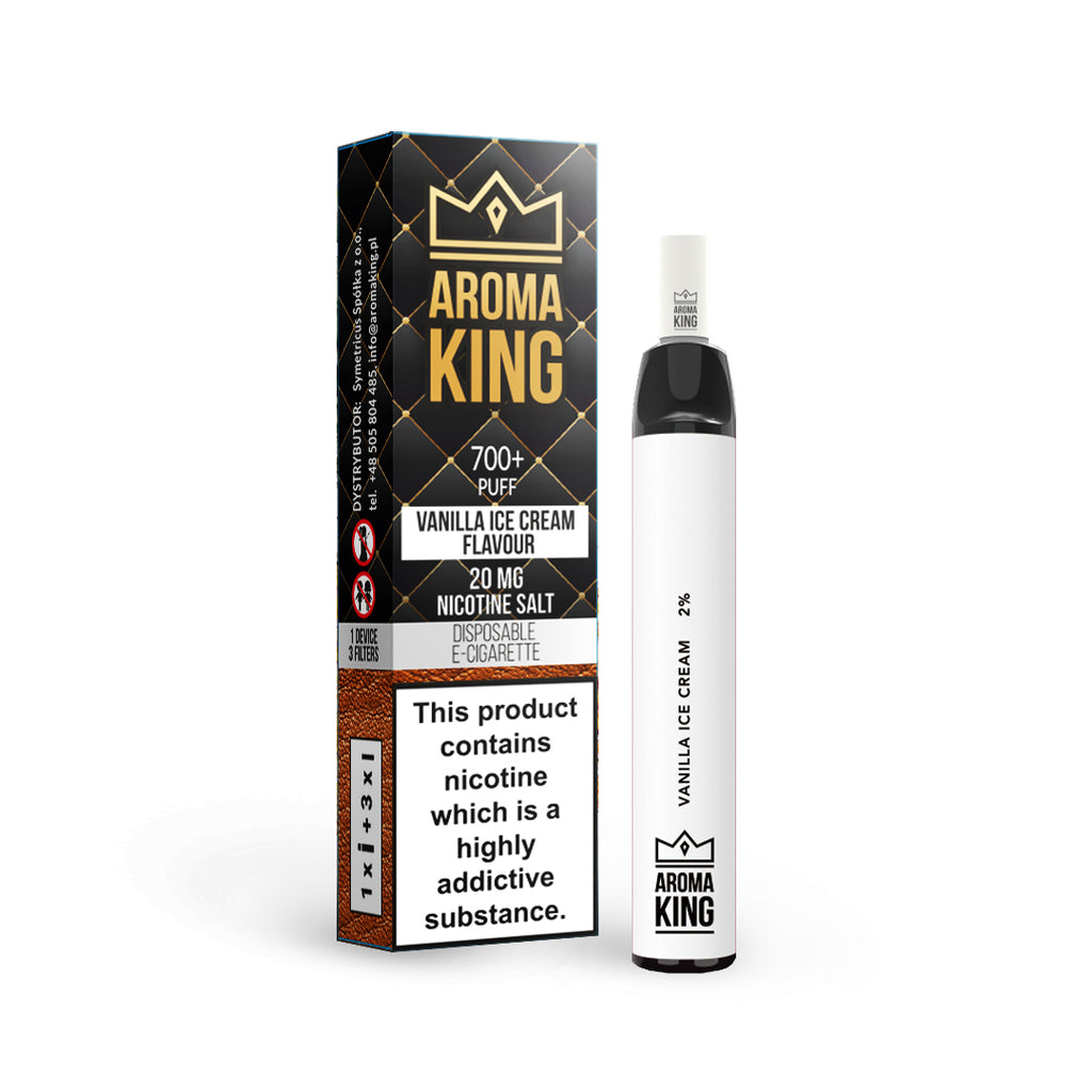 Aroma King Hybrid - Vanilla Ice Cream 700+ puffs